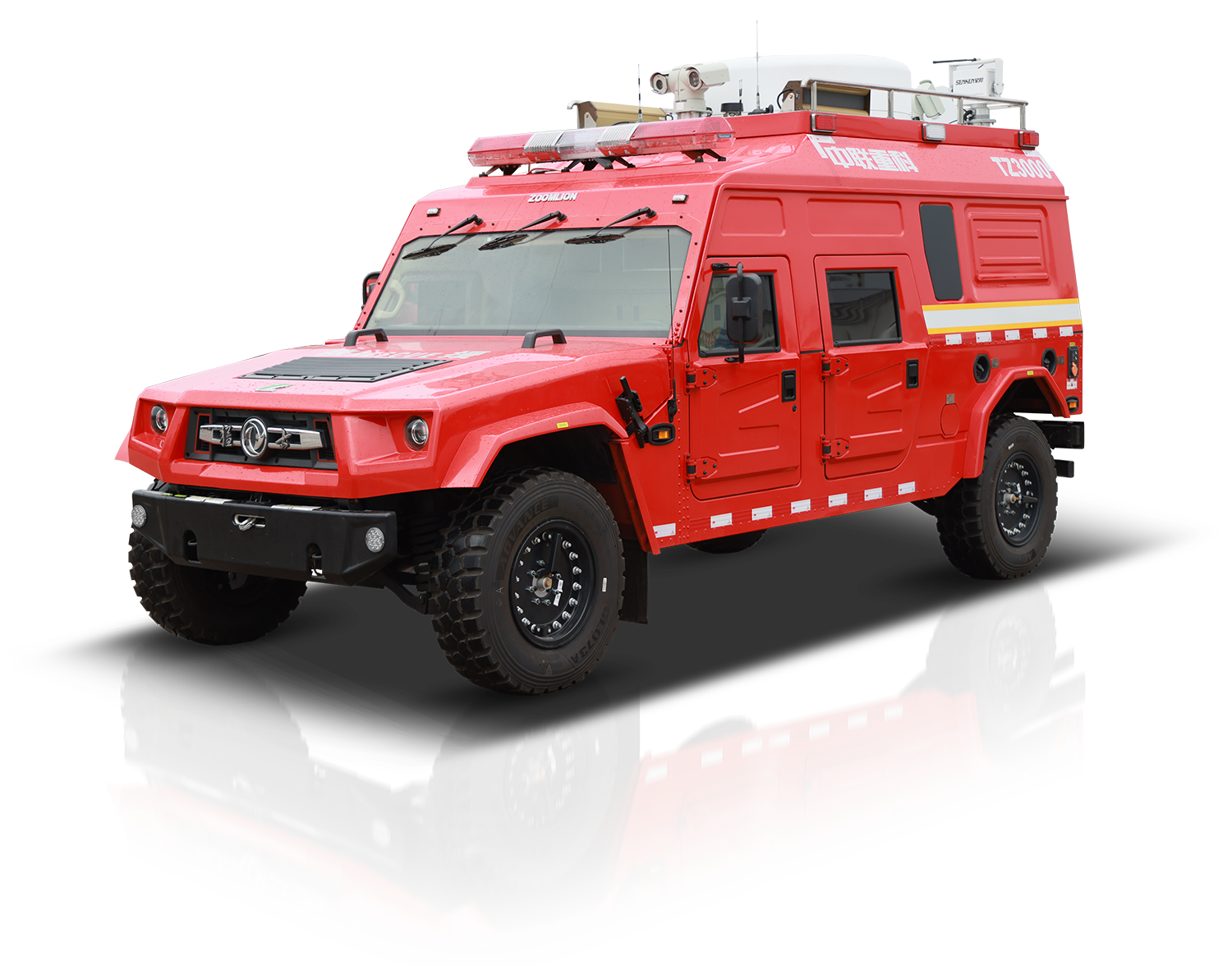 TZ3000-6型通讯指挥消防车_产品型号_产品段位_小类_应急装备_产品中心_立博